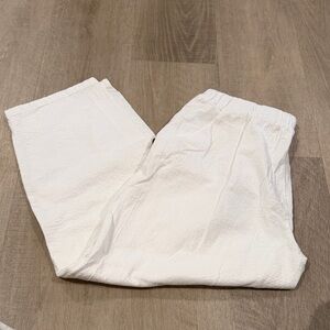 Men's Premium White Joggers